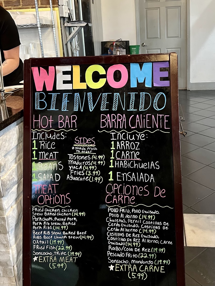 Menu Manjar Latino Restaurant Bar & Grill-1